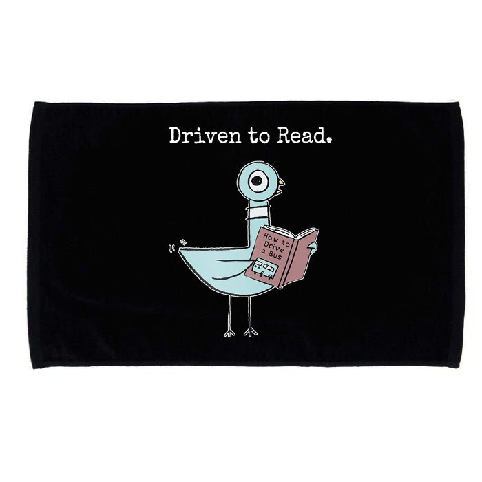 Driven To Read Pigeon Book Microfiber Hand Towel