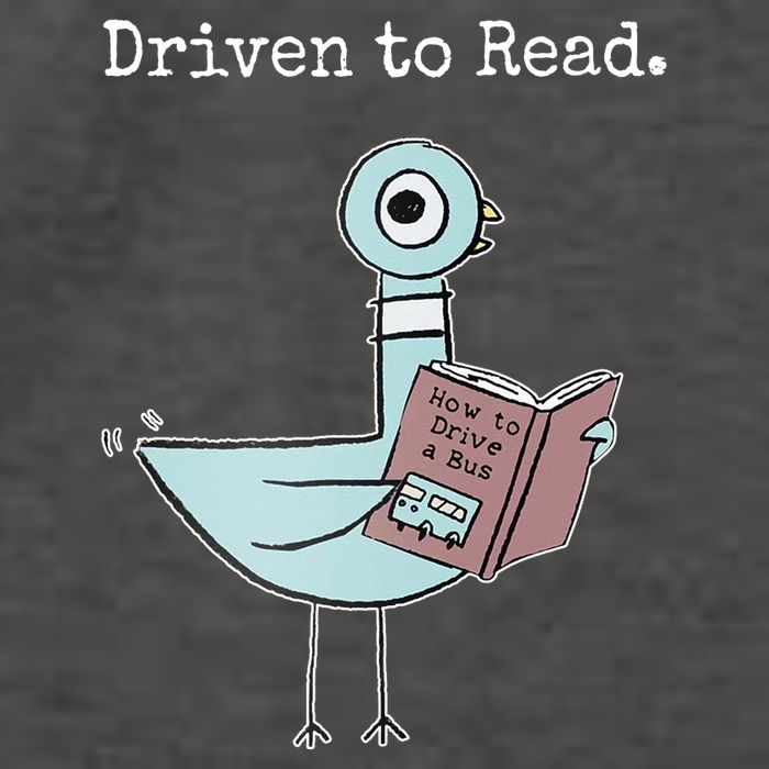 Driven To Read Pigeon Book Vector Backpack