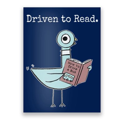 Driven To Read Pigeon Book Poster