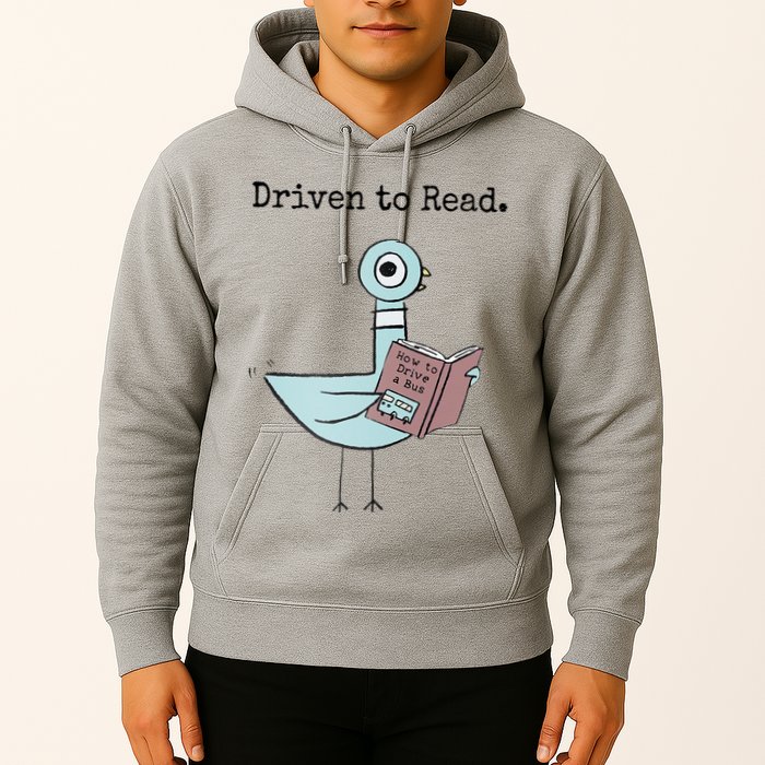 Driven To Read Pigeon Book Hoodie