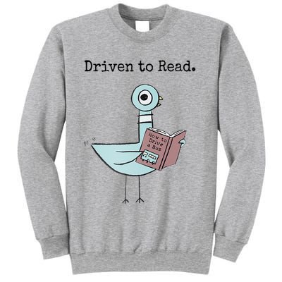 Driven To Read Pigeon Book Sweatshirt