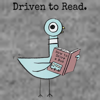 Driven To Read Pigeon Book Hooded Wearable Blanket