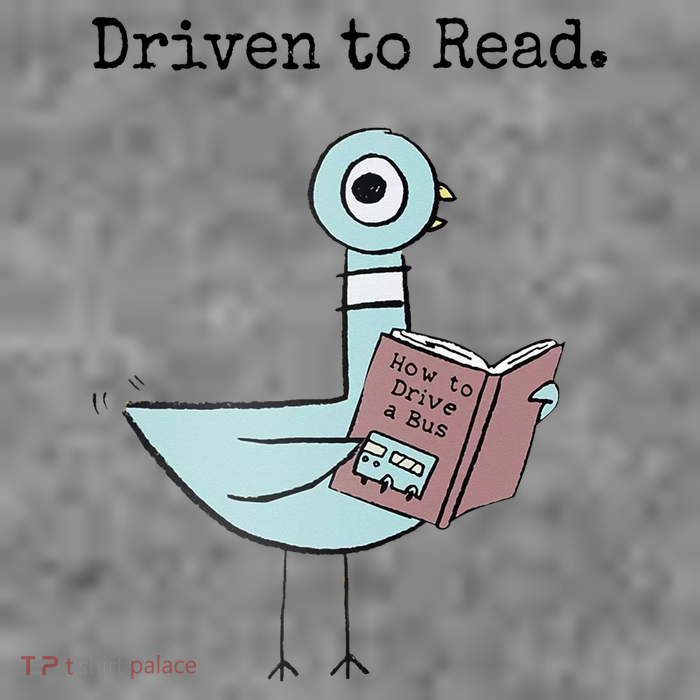 Driven To Read Pigeon Book Baby Bodysuit