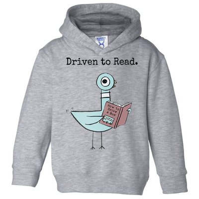 Driven To Read Pigeon Book Toddler Hoodie