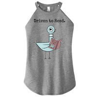 Driven To Read Pigeon Book Women's Perfect Tri Rocker Tank