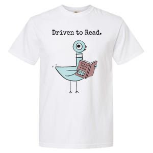 Driven To Read Pigeon Book Garment-Dyed Heavyweight T-Shirt