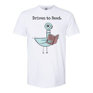 Driven To Read Pigeon Book Softstyle CVC T-Shirt