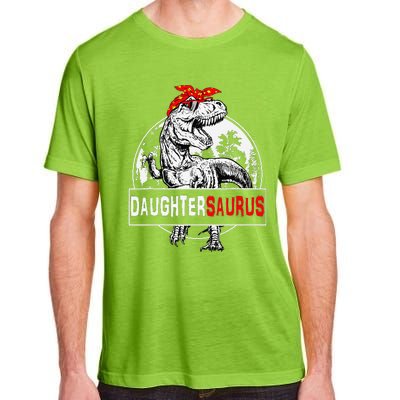 Daughtersaurus T Rex Dinosaur DaughterSaurus Family Matching Adult ChromaSoft Performance T-Shirt