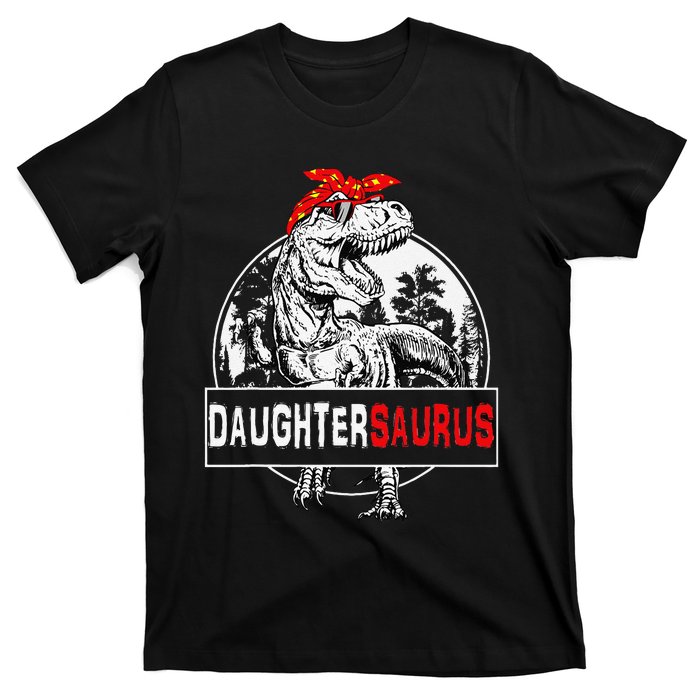 Daughtersaurus T Rex Dinosaur DaughterSaurus Family Matching T-Shirt