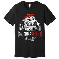 Daughtersaurus T Rex Dinosaur DaughterSaurus Family Matching Premium T-Shirt