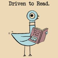 Driven To Read Pigeon Library Reading Books Reader Funny Drawstring Bag
