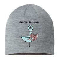 Driven To Read Pigeon Library Reading Books Reader Funny Sustainable Beanie