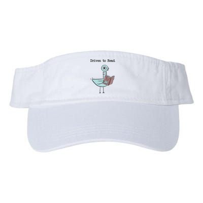 Driven To Read Pigeon Library Reading Books Reader Funny Visor