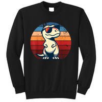 Dinosaur Trex Retro Novelty Funny Dinosaur Sweatshirt