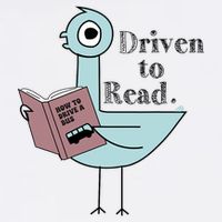 Driven To Read Pigeon Library Reading Books Button