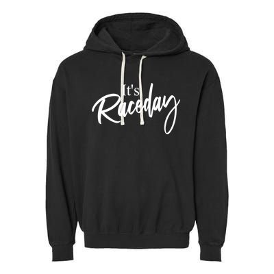 Dirt Track Racing Stock Car Race Race Day Auto Car Racing Gift Garment-Dyed Fleece Hoodie
