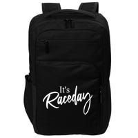 Dirt Track Racing Stock Car Race Race Day Auto Car Racing Gift Impact Tech Backpack