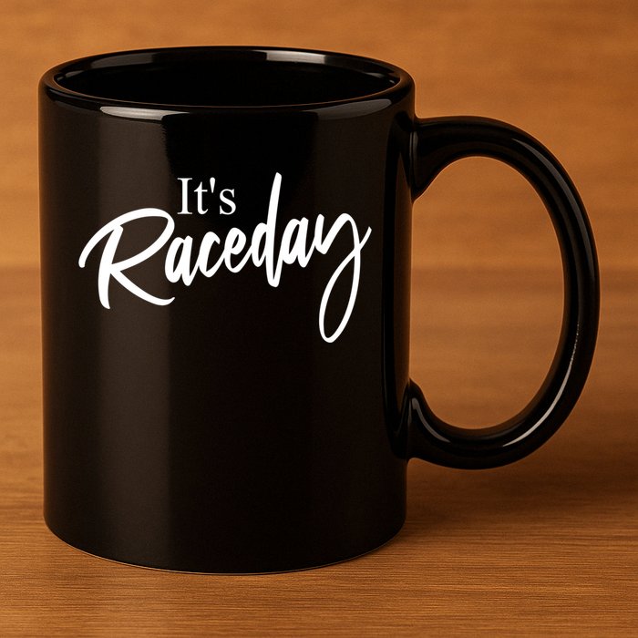 Dirt Track Racing Stock Car Race Race Day Auto Car Racing Gift 11oz C Handle Ceramic Mug