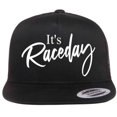 Dirt Track Racing Stock Car Race Race Day Auto Car Racing Gift Flat Bill Trucker Hat