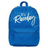 Dirt Track Racing Stock Car Race Race Day Auto Car Racing Gift 16 in Basic Backpack