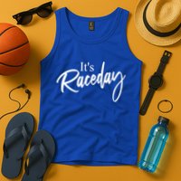 Dirt Track Racing Stock Car Race Race Day Auto Car Racing Gift Tank Top