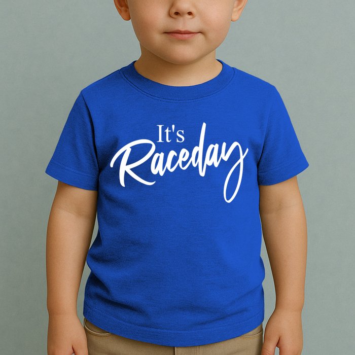 Dirt Track Racing Stock Car Race Race Day Auto Car Racing Gift Toddler T-Shirt
