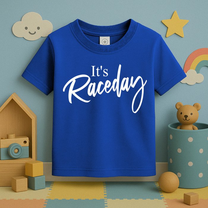 Dirt Track Racing Stock Car Race Race Day Auto Car Racing Gift Toddler T-Shirt