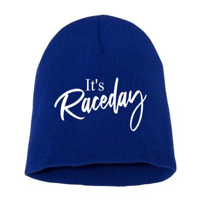 Dirt Track Racing Stock Car Race Race Day Auto Car Racing Gift Short Acrylic Beanie