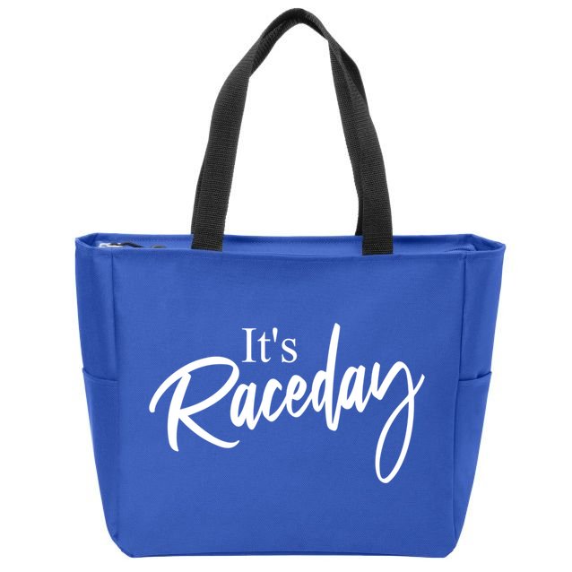 Dirt Track Racing Stock Car Race Race Day Auto Car Racing Gift Zip Tote Bag