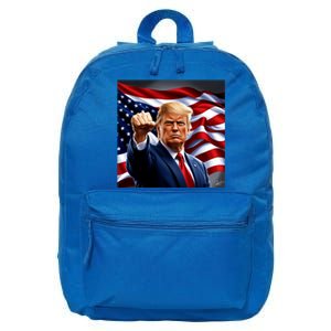 Donald Trump Raised Fist 16 in Basic Backpack