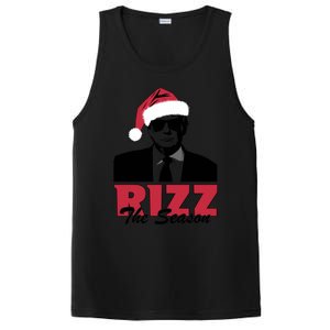 Donald Trump Rizz The Season Funny Christmas Santa Hat Gift PosiCharge Competitor Tank