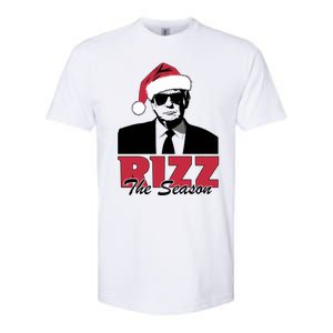 Donald Trump Rizz The Season Funny Christmas Santa Hat Gift Softstyle CVC T-Shirt