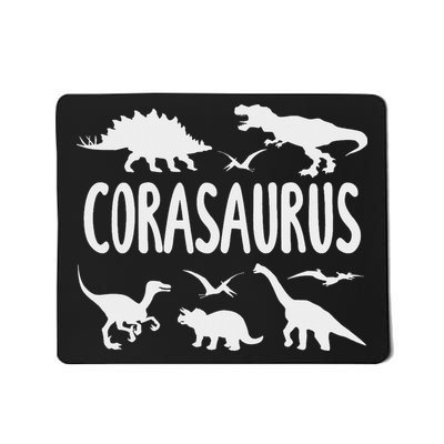Dinosaur T Rex Cora Corasaurus Dino Name Mousepad