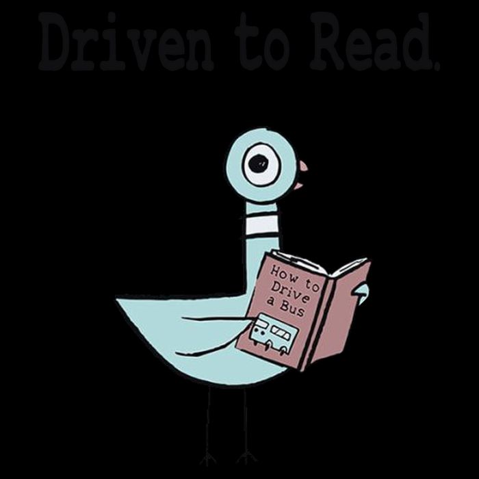Driven To Read Pigeon Library Book Lover 16oz Travel Tumbler