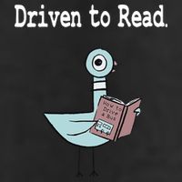 Driven To Read Pigeon Library Book Lover 25L Jumbo Tote