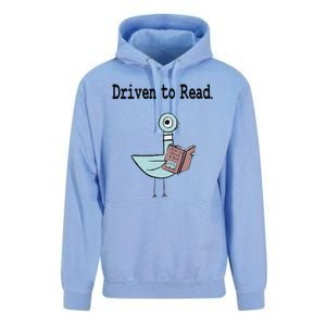 Driven To Read Pigeon Library Book Lover Unisex Surf Hoodie