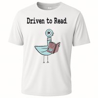 Driven To Read Pigeon Library Book Lover Performance Shirt