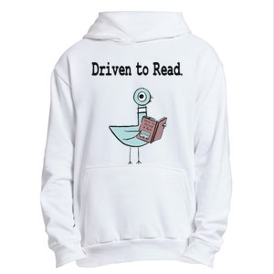 Driven To Read Pigeon Library Book Lover Urban Pullover Hoodie