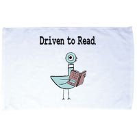 Driven To Read Pigeon Library Book Lover Microfiber Hand Towel