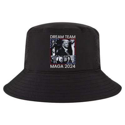 Dream Team Republican Trump Vance 2024 Cool Comfort Performance Bucket Hat
