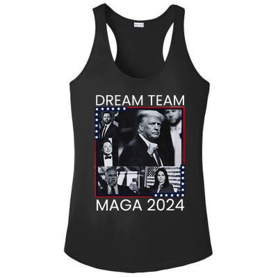 Dream Team Republican Trump Vance 2024 Ladies PosiCharge Competitor Racerback Tank