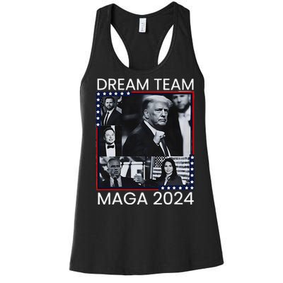 Dream Team Republican Trump Vance 2024 Women's Racerback Tank