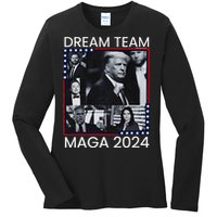 Dream Team Republican Trump Vance 2024 Ladies Long Sleeve Shirt