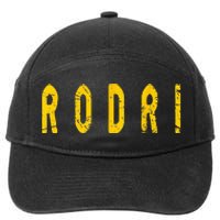 Distressed Team Rodri Surname Last Name Familia Proud Family 7-Panel Snapback Hat