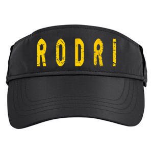 Distressed Team Rodri Surname Last Name Familia Proud Family Adult Drive Performance Visor