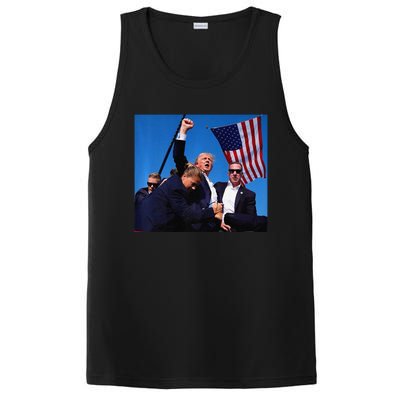 Donald Trump Rally Pray For President Trump God Bless Trump Premium PosiCharge Competitor Tank