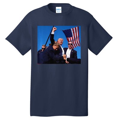 Donald Trump Rally Pray For President Trump God Bless Trump Premium Tall T-Shirt