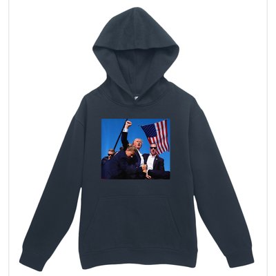 Donald Trump Rally Pray For President Trump God Bless Trump Premium Urban Pullover Hoodie