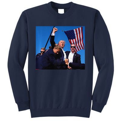 Donald Trump Rally Pray For President Trump God Bless Trump Premium Tall Sweatshirt