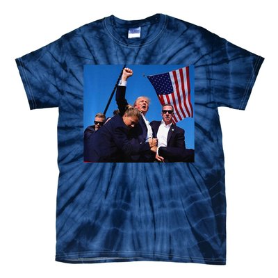 Donald Trump Rally Pray For President Trump God Bless Trump Premium Tie-Dye T-Shirt